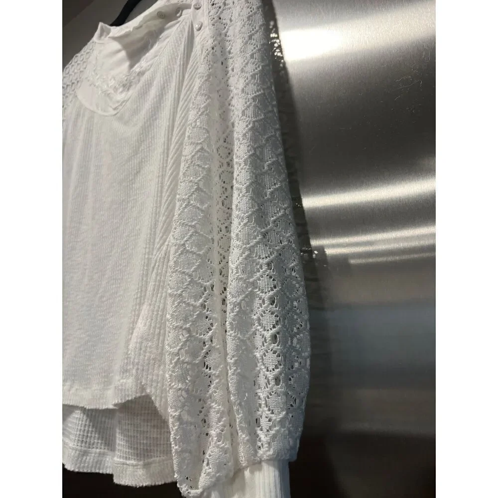 Free People Sweetest Thing Thermal Top Size small‎